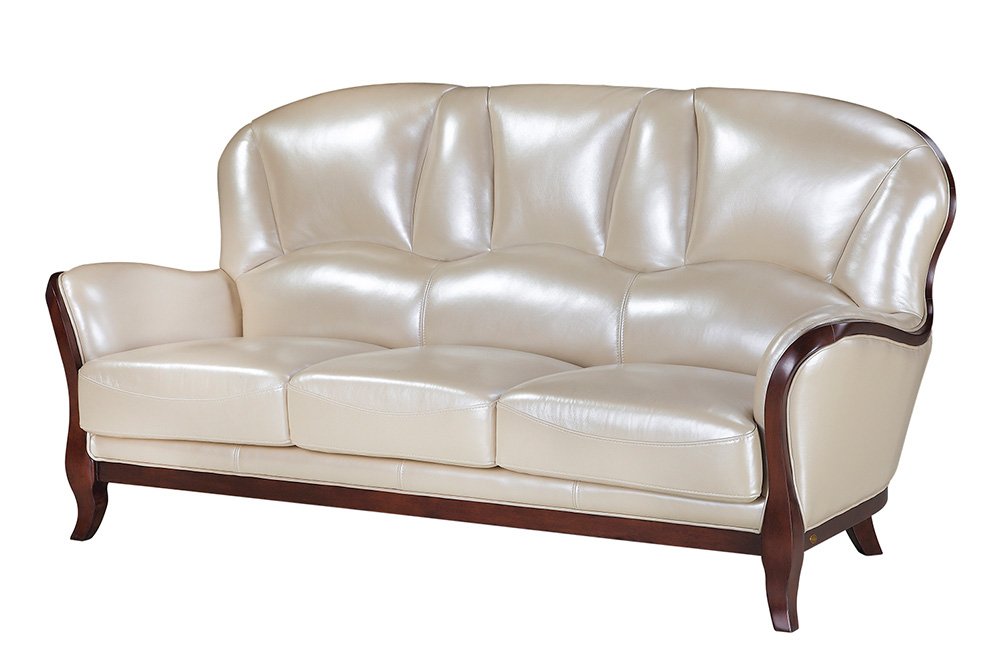 Купить Диван Альберо трехместный Carpenter 309 (орех), кожа 9720