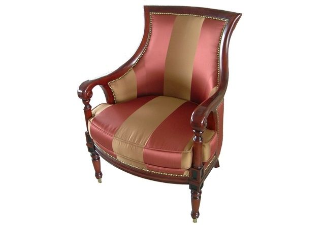 Купить Кресло в ткани Louis XV