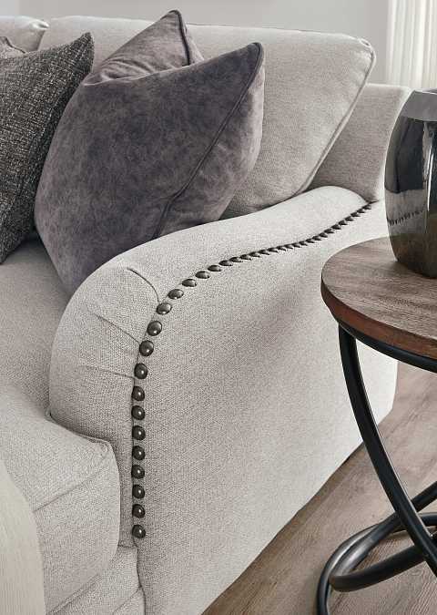 диван угловой dellara с декоративными подушками