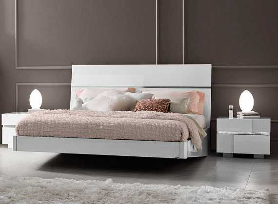 Кровать двуспальная Caprice White 160x203