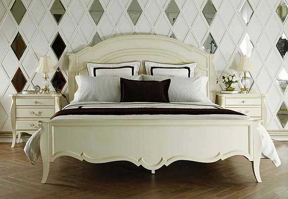 Кровать Adalia 180*200 деревянное изголовье pv-880b-1