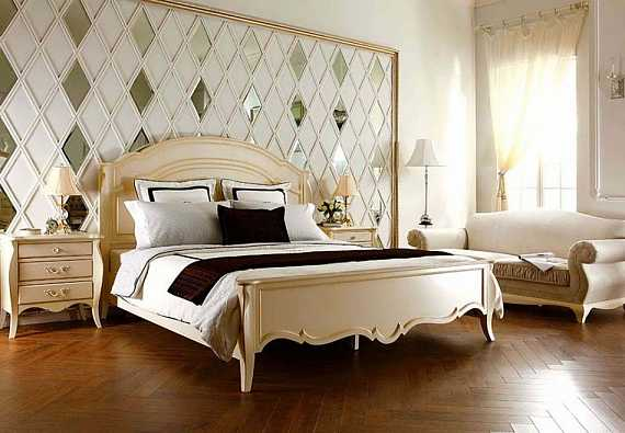 Кровать Adalia 180*200 деревянное изголовье pv-880b-1